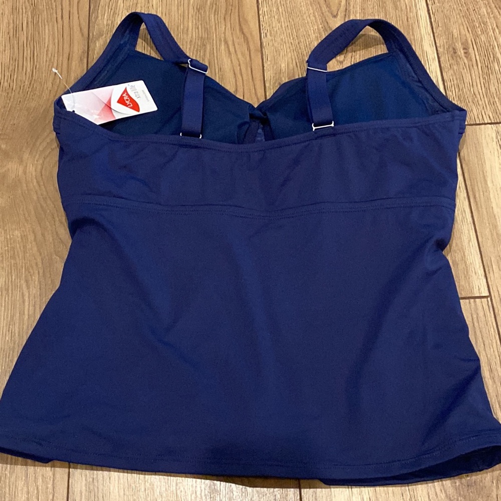 NWT Lands End 14DDD Tankini top - Picture 11 of 11